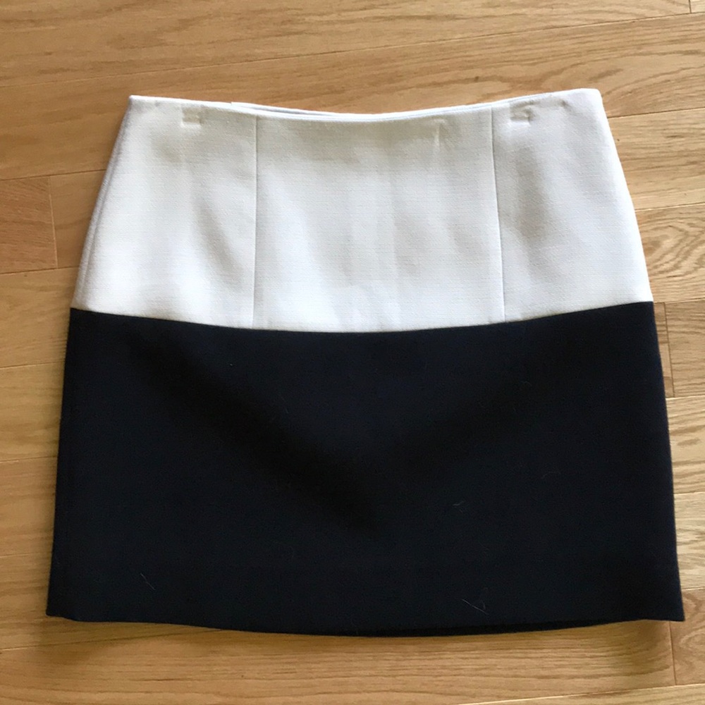 Kate Spade black/cream skirt